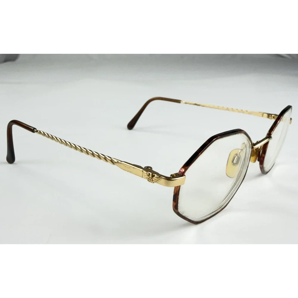 Emporio Armani 033 721 Brown Tortoise Womens 47-20-135 Eyeglasses FRAMES ONLY